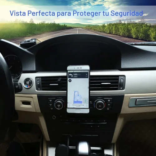 Vista 3 de Soporte rotatorio para teléfono celular de 360 grados para BMW Serie 3 E90 E91 E92 E93 2005-2010 2011 2012 (aleación de aluminio)