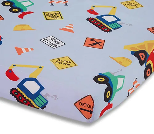 Vista 23 de Everyday Kids Paquete de 2 Sábanas Bajeras para Cuna para Niña, 100% Sábana de Bebé de Microfibra Suave y Transpirable, Se Adapta a Colchones