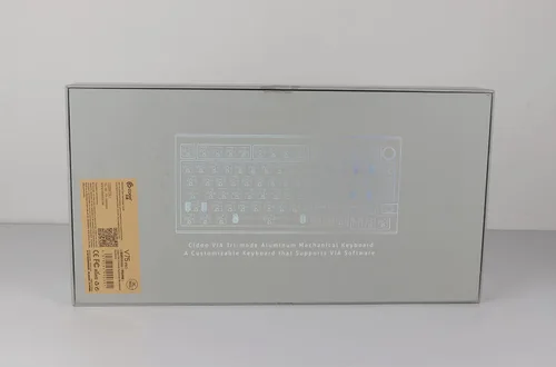 Vista 10 de EPOMAKER CIDOO V75 VIA Teclado mecánico programable, junta de 81 teclas Tri-Mode Bluetooth2.4GhzUSB-C inalámbrico para juegos con LED orientado al