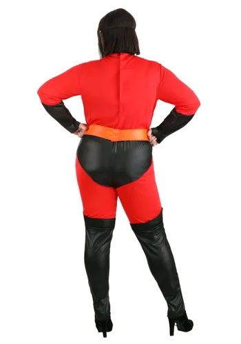 Vista 4 de Disfraz de Señora Increíble de talla grande para adultos de Los Increíbles 2 Multicolor