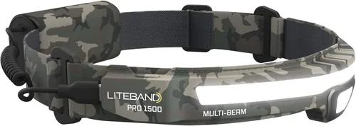 Vista 15 de OPTIMAL VENTURES LITEBAND PRO - Linterna frontal LED recargable multihaz, 1000 lúmenes, haz ancho de 210° + punto enfocado, compatible con casco