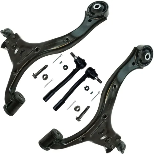 Vista 13 de Detroit Axle - 4 piezas de brazos de control traseros para Ford C-Max, Focus, Mazda 3 5, Volvo C30, C70, S40, V50, 4 brazos de control superiores e