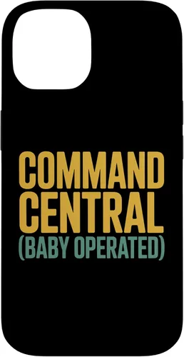 Vista 4 de Command Central (Baby Operated) Humor Case for iPhone 16