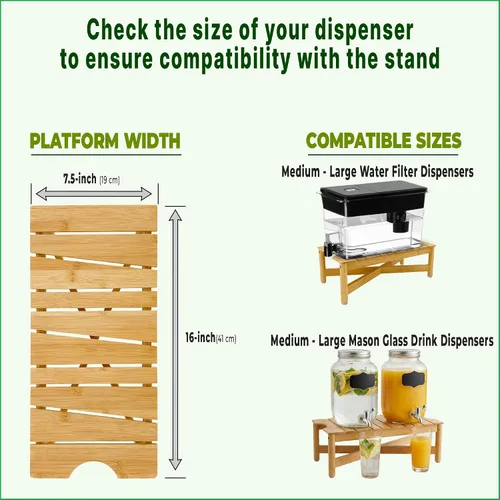 Vista 2 de Soporte para dispensador de filtro de agua, adecuado para dispensadores de agua de encimera con sistema de filtro, fácil de instalar, duradero