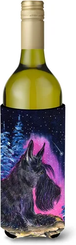 Vista 162 de Caroline's Treasures SS8447CC Starry Night English Bulldog - Enfriador para latas o botellas, lavable, funda plegable con aislamiento para bebidas