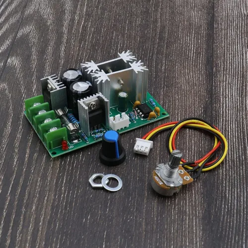 Vista 7 de Create idea PWM Módulo controlador de velocidad del motor DC 12V 24V 36V 48V velocidad ajustable PWM controlador gobernador electrónico interruptor