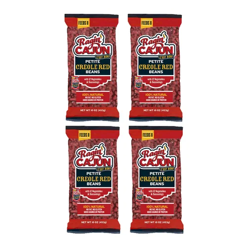 Vista 19 de Frijoles negros sazonados 16 oz Ragin Cajun (paquete de 1)
