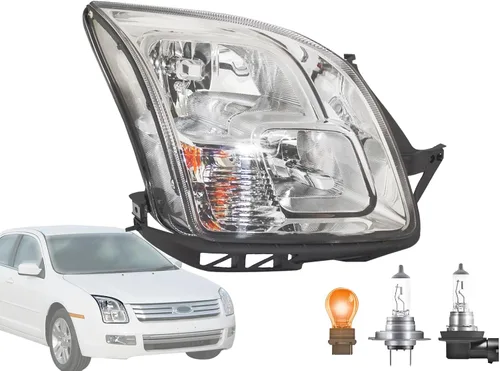 Vista 21 de APA - Conjunto de faros delanteros de repuesto para 2003 2004 2005 03 04 05 Cavalier par de pasajeros derecho y lado izquierdo del conductor Par