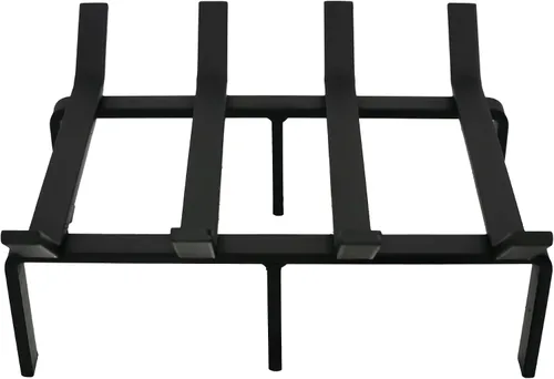 Vista 2 de SteelFreak Rejilla cuadrada resistente para chimenea, fabricada en los Estados Unidos (15 pulgadas)