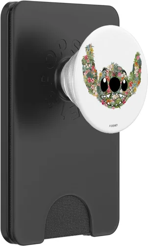 Vista 7 de Disney Lilo & Stitch Floral Stitch PopSockets PopGrip: agarre intercambiable para teléfonos y tabletas
