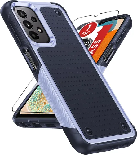 Vista 58 de LeYi Funda para Galaxy S21 FE-5G: Funda Samsung S21 FE con protector de pantalla, doble capa protectora de policarbonato duro y TPU suave Android