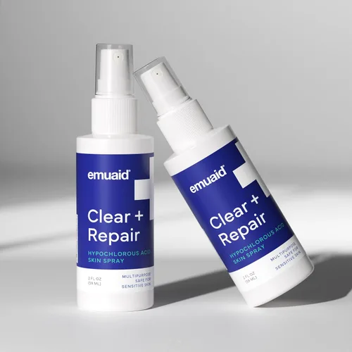 Vista 4 de EMUAID Clear + Repair - Spray para la piel con ácido hipocloroso, niebla