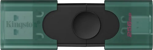 Vista 2 de Kingston DataTraveler DuoG2 - Unidad flash de 256 GB USB-A + USB-C 3.2
