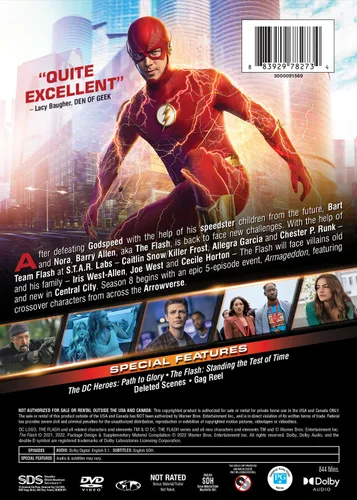 Vista 3 de Flash, The The Complete Eighth Season (DVD)