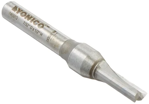 Vista 7 de Yonico Brocas de ruteadora, broca recta de 1 pulgada de diámetro X 1 pulgada de altura, vástago de 1/2 pulgada 14030