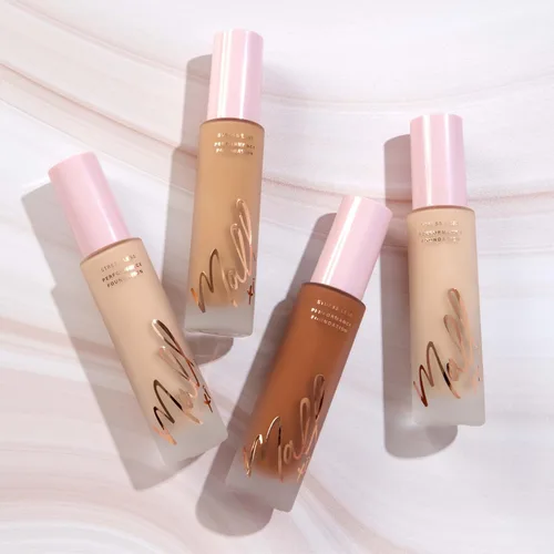 Vista 9 de Mally Beauty Base de maquillaje Stress Less Performance – Profundo – Construible de cobertura media a completa – Líquido de base ligera