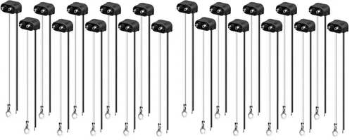 Vista 7 de Partsam (10 Enchufe - Coleta de dos cables para luces de separación de remolque sellado, luces de marcador laterales - 6 pulgadas de largo)