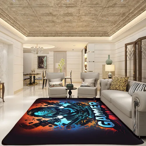 Vista 3 de Alfombra para juegos - 36 x 24 pulgadas, perfecta para sala de juegos o dormitorio