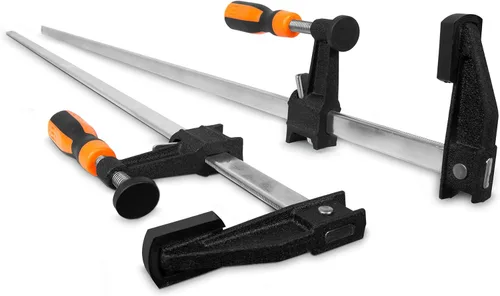 Vista 2 de WEN 10236F2 Abrazaderas de barra de acero de ajuste rápido de 36 pulgadas y pegamento para madera impermeable Gorilla Ultimate de 18 onzas