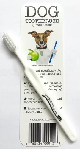 Vista 6 de Kittyteeth Cepillo de dientes para perros Higiene oral avanzada Cuidado dental Perfil de cerdas bajas y cabezal de cepillo pequeño
