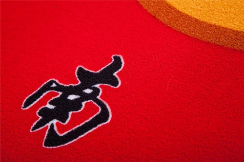 Vista 3 de Funda universal de Mahjong/Paigow/Tarjeta/Mesa de Juegos, alfombrilla roja 31.5" x 31.5" (80cm x 80cm)