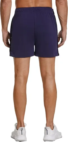Vista 3 de Deyeek Pantalones cortos para hombre, pantalones cortos de recuperación de rodilla con bolsillos para hombre, adaptativos, posteriores a la cadera