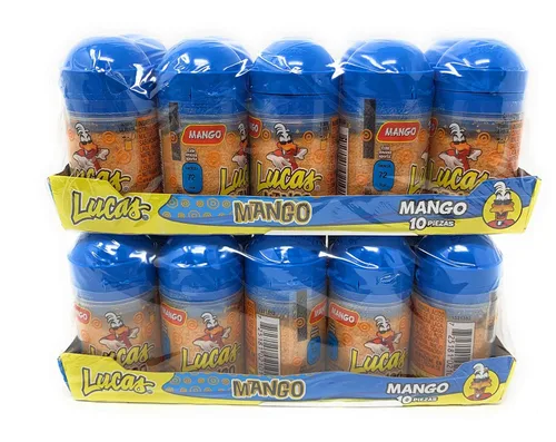 Vista 2 de Lucas Candy Baby Lucas - Dispensador de mango (20 unidades)