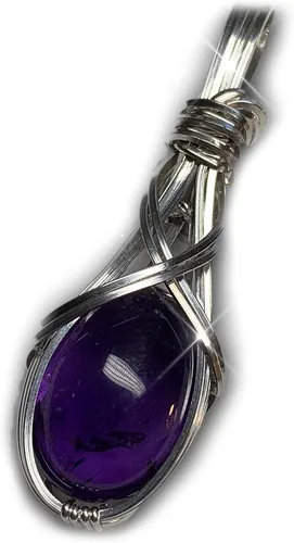 Vista 15 de Colgante de cristal de cuarzo rosa de 14 quilates, calidad AAA relleno de oro, varita de corazón, reiki Energy Romance, con elegante caja de regalo