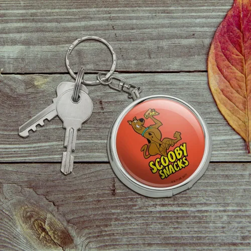 Vista 3 de Scooby Snacks - Llavero de bolsillo portátil para viaje, con soporte para cigarrillos