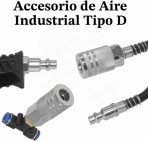 Vista 4 de Beduan Kit de pistola de soplado de aire con manguera neumática de poliuretano de 16 pies de largo, pistola de aire resistente para compresor
