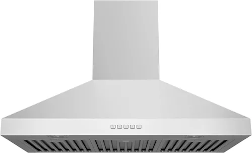 Vista 14 de Hauslane - Campana extractora de pared, 30 pulgadas, base convertible de 350-750 CFM Acero inoxidable