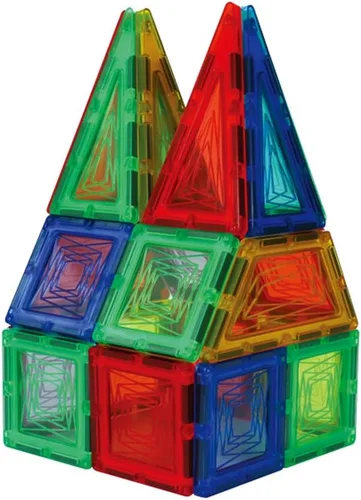Vista 6 de POPULAR PLAYTHINGS Mag-Snaps - Juego de construcción magnética, juguete de construcción de troncos para niños a partir de 3 años, regalos para niños