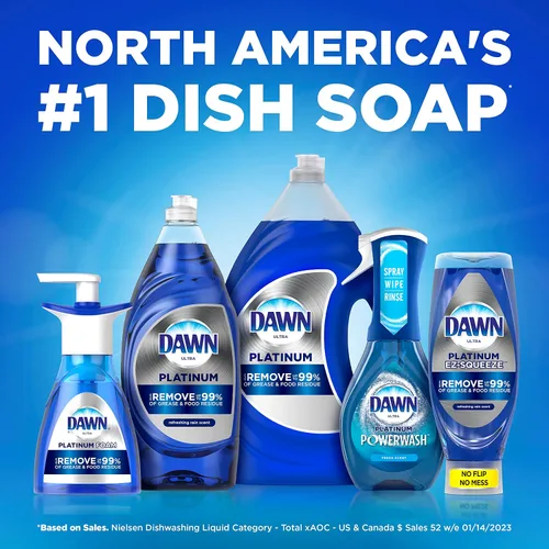 Vista 29 de Dawn Platinum Powerwash - Spray para platos, jabón para platos, aroma a manzana, 16 onzas