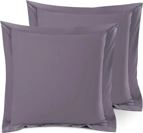 Vista 24 de Nestl Juego de 2 fundas tipo sham de almohada suaves - Fundas de almohada de microfibra de doble cepillado - Fundas de almohada de cama premium