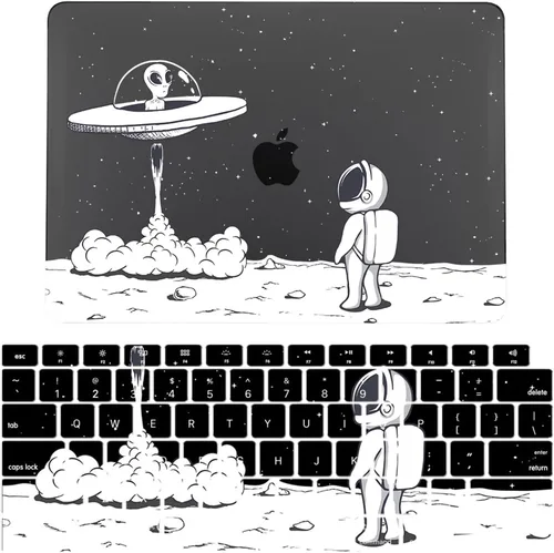 Vista 10 de IVY Funda de astronauta para MacBook Pro 13 (2009-2012, modelos: A1278) Funda rígida con cubierta de teclado - A