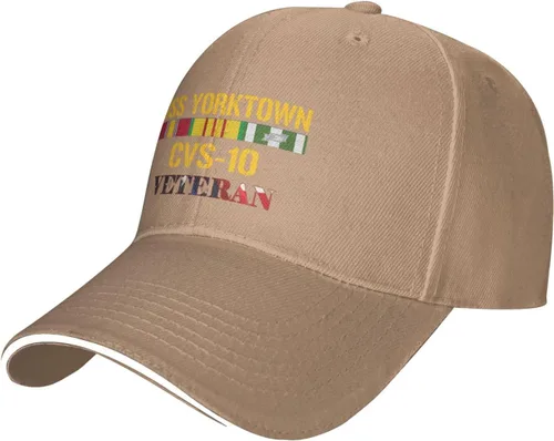 Vista 2 de USS Yorktown Cvs-10 - Gorras de mezclilla unisex