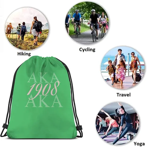 Vista 7 de Bolsas de cordón de arte abstracto Bolsa de mochila Bolsa de gimnasio Bolsa de cordón, Multi-a195, Mochilas de viaje
