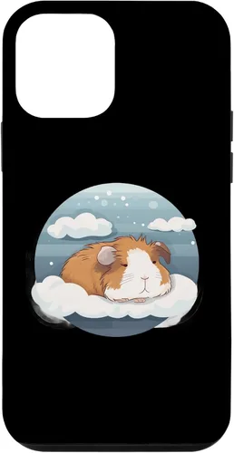 Vista 12 de iPhone 15 Cute sleeping Guinea pig for a Guinea pig lover breeder Case