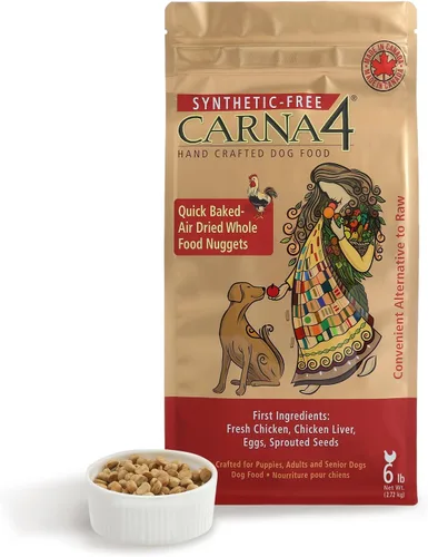 Vista 10 de CARNA4 All Life Stages - Alimento seco para perros con fórmula de pollo (3 libras, pollo)