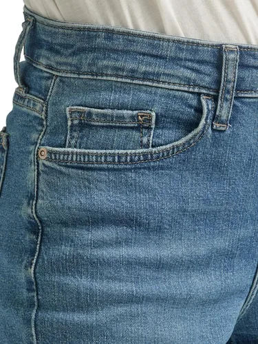 Vista 4 de Lee Jeans estilo boyfriend de talle medio para mujer