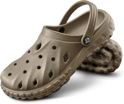 Vista 10 de BULLIANT Zuecos para Hombre, Sandalias de Mules Cómodas para Hombre y Mujer con Plantilla Acolchada y Soporte de Arco - EVA Ligera