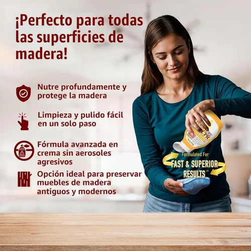Vista 6 de Furniture CPR Limpiador y pulidor de 18 onzas por CPR Cleaning Products