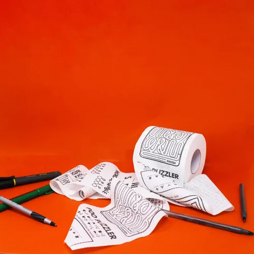 Vista 7 de Rollo de Papel Higiénico Novedoso - Rollo de Papel de Baño - Papel Higiénico Divertido - Regalos de Broma Regalos Novedosos Divertidos