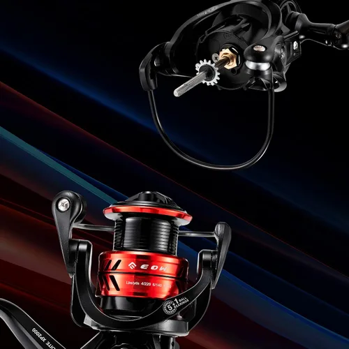 Vista 9 de EOW XPEDITE LITE Cañas de Pescar Telescópicas Portátiles y Combo, Cañas de Pesca de Spinning y Casting, Blanks de Caña de Carbono 24T, Punta