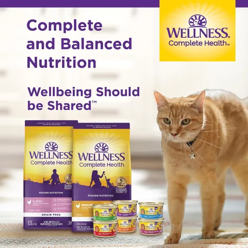 Vista 9 de Comida para gatos enlatada Wellness, comida húmeda, Púrpura