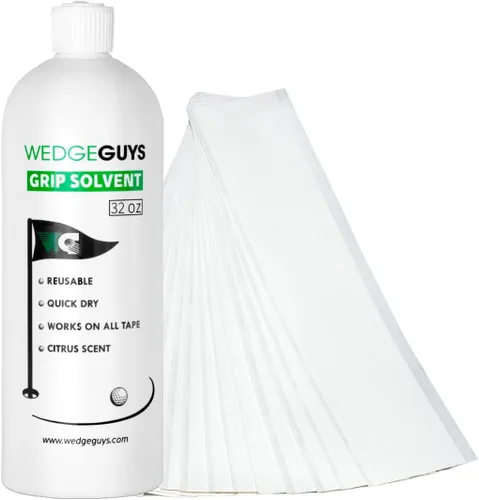 Vista 6 de Wedge Guys Solvente Profesional para Cinta de Agarre de Golf para Reemplazo de Agarre de Palos de Golf Solución de Solvente para Agarre de Golf