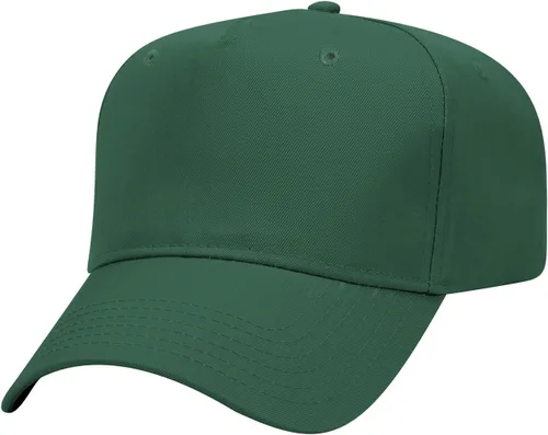 Vista 38 de OTTO Gorra de béisbol de perfil medio con 5 paneles OTTO 31-069 Negro y natural.