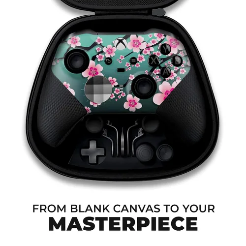 Vista 3 de Cherry Blossom X-box Elite Controller Series 2 Limited Edition by DreamController. Custom Elite Series 2 Controller for X-box OneSeries XS. with
