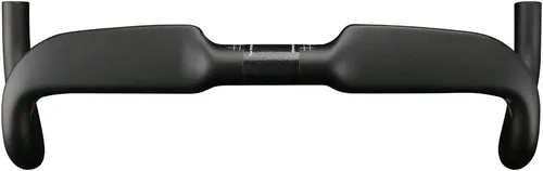 Vista 5 de Manillares de carbono RXL SL, manillares para bicicleta de carretera, 31.8mm x 458/478/498mm, caída de 110mm, alcance de 78mm, Negro/Rojo, fibra