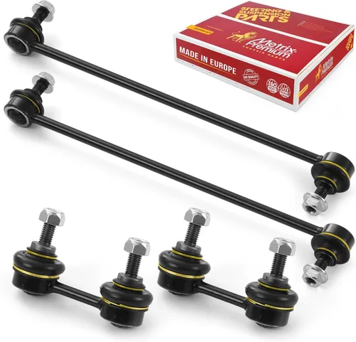 Vista 11 de Metrix Premium Chassis Parts - Kit de 4 piezas de barra estabilizadora delantera y trasera con enlace de extremo de barra estabilizadora para Ford